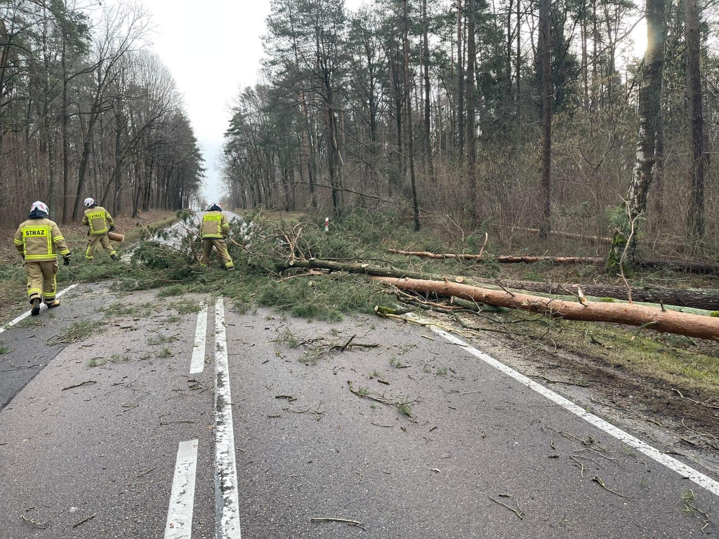 Skutki sobotniej nawałnicy