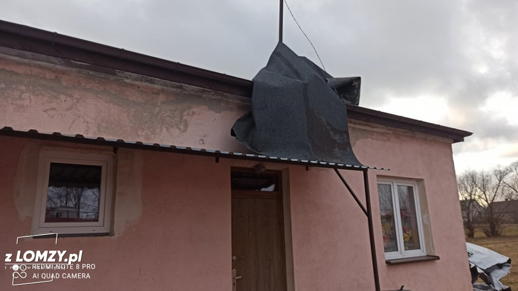 Skutki sobotniej nawałnicy