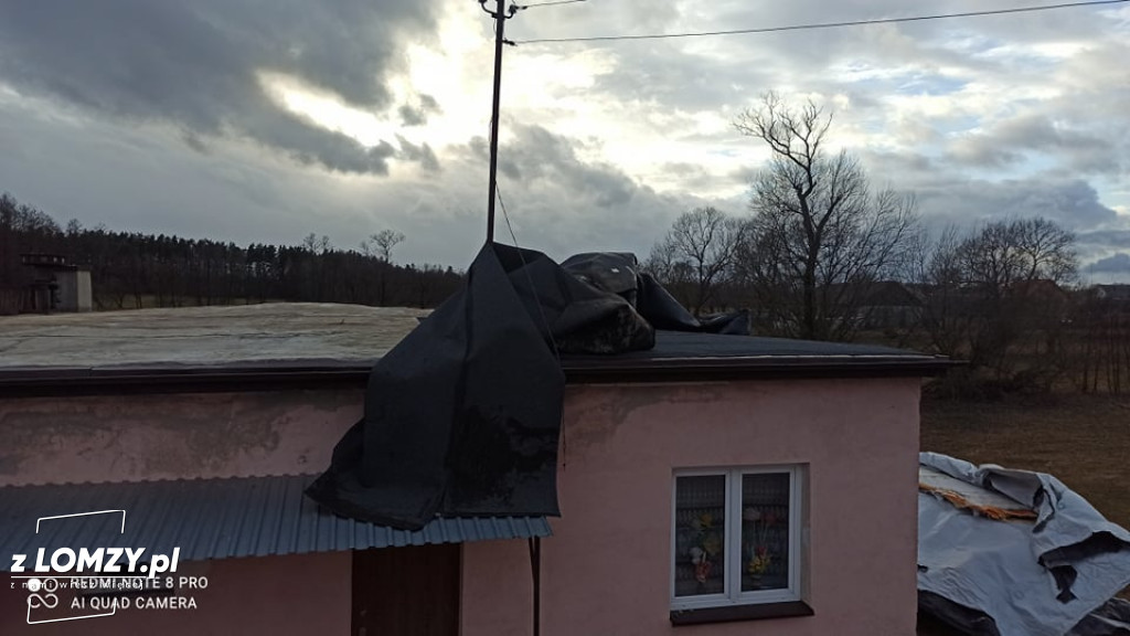 Skutki sobotniej nawałnicy