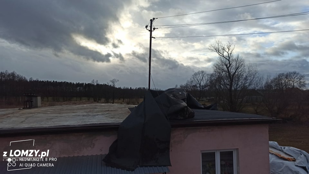 Skutki sobotniej nawałnicy