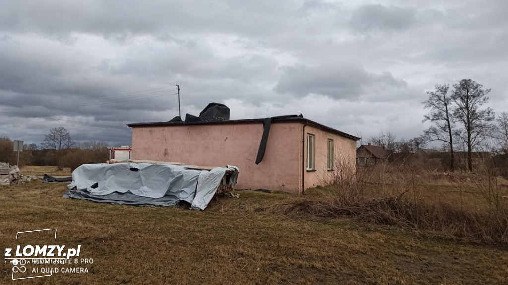 Skutki sobotniej nawałnicy