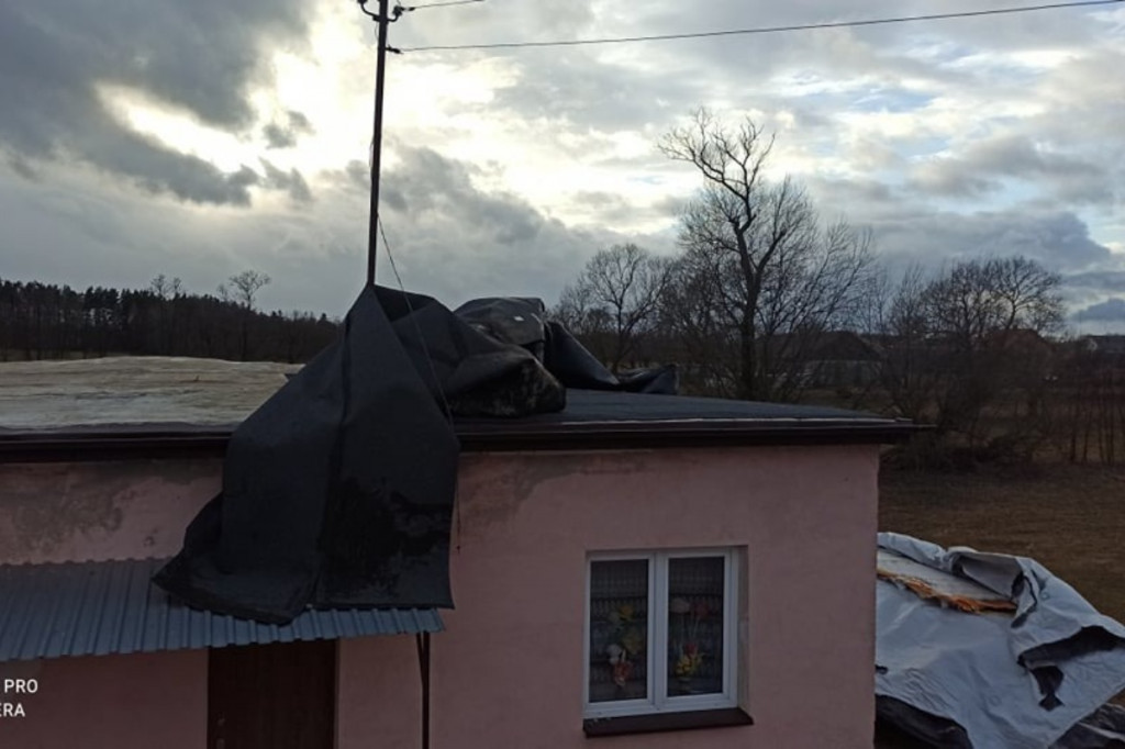 Skutki sobotniej nawałnicy