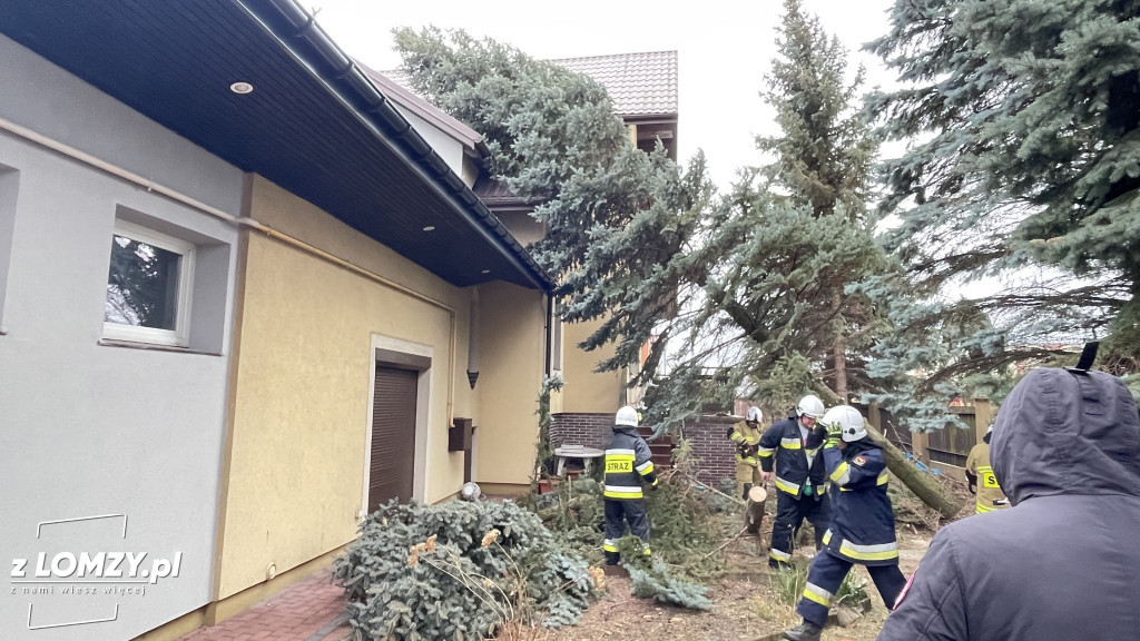 Skutki sobotniej nawałnicy