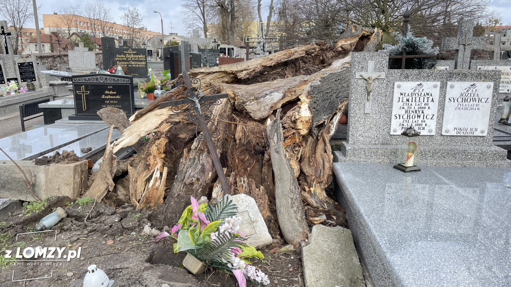 Skutki sobotniej nawałnicy