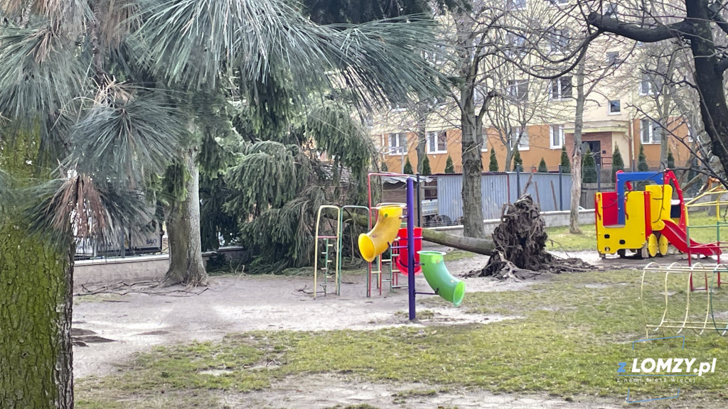 Skutki sobotniej nawałnicy