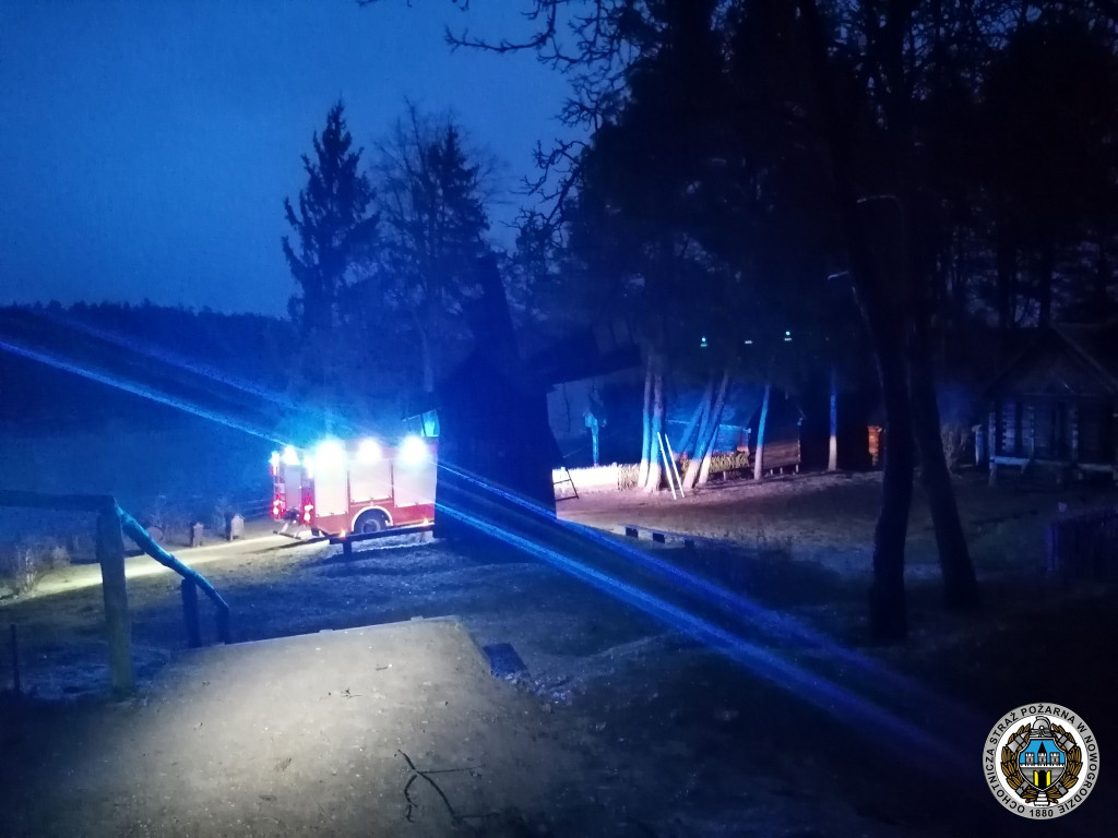 Po wichurze zagrożone były zabytki w skansenie!