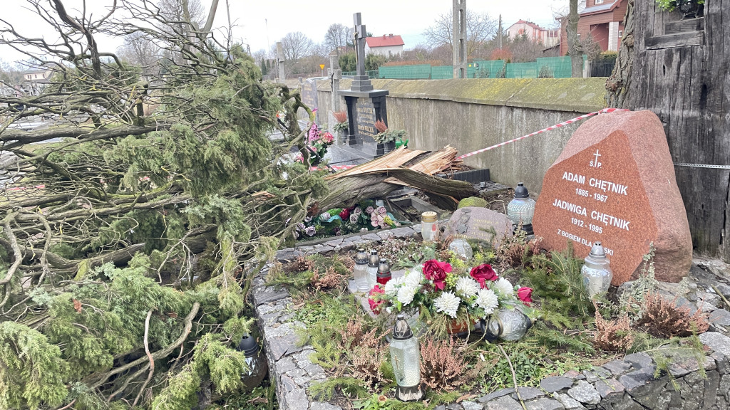 Po wichurze zagrożone były zabytki w skansenie!