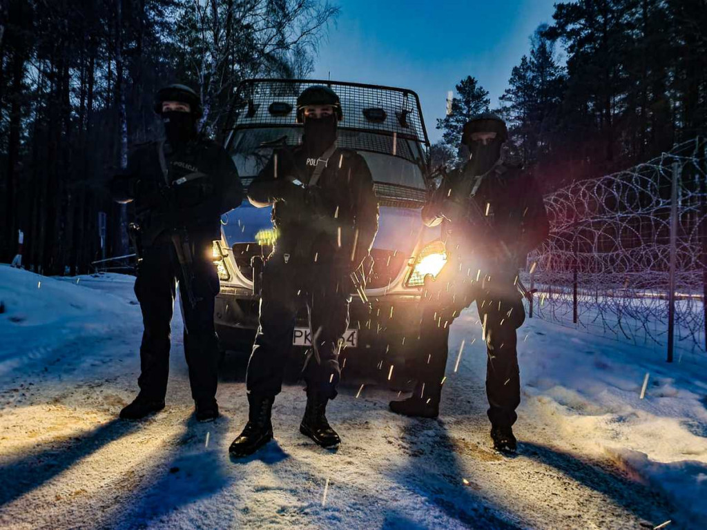 Tak wygląda służba na granicy z Białorusią