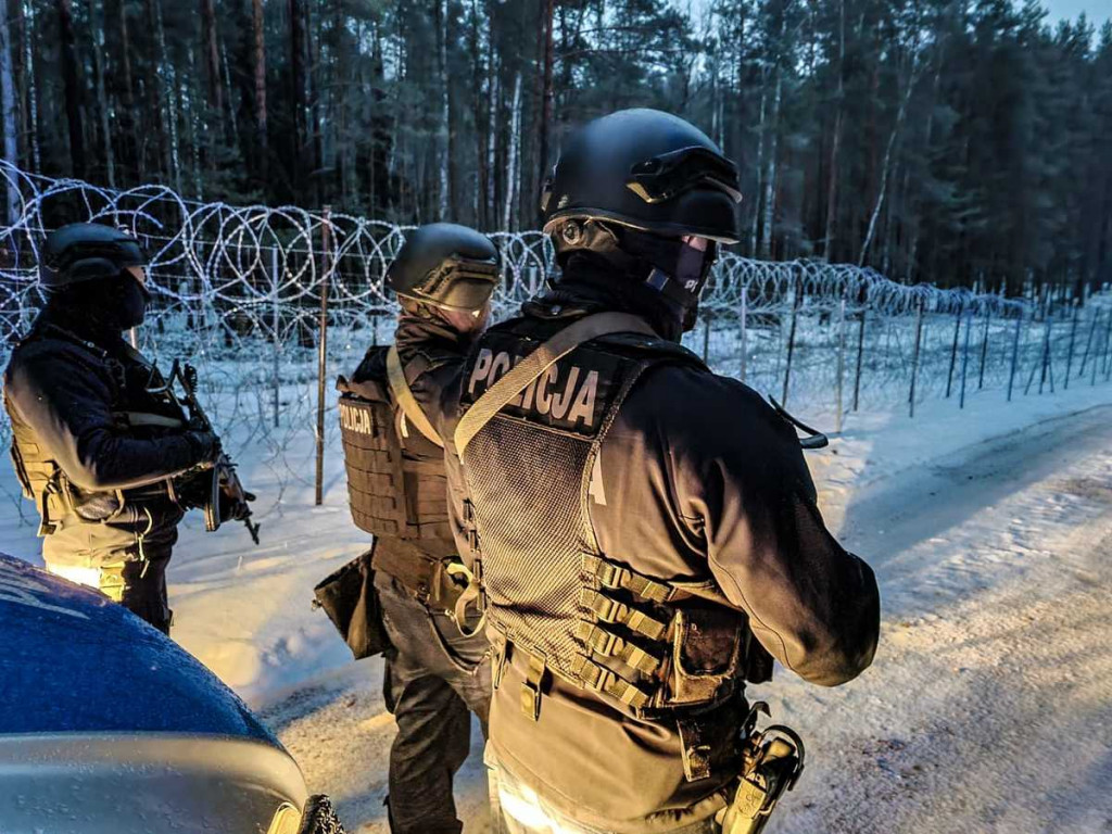 Tak wygląda służba na granicy z Białorusią