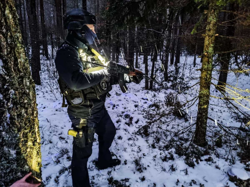 Tak wygląda służba na granicy z Białorusią