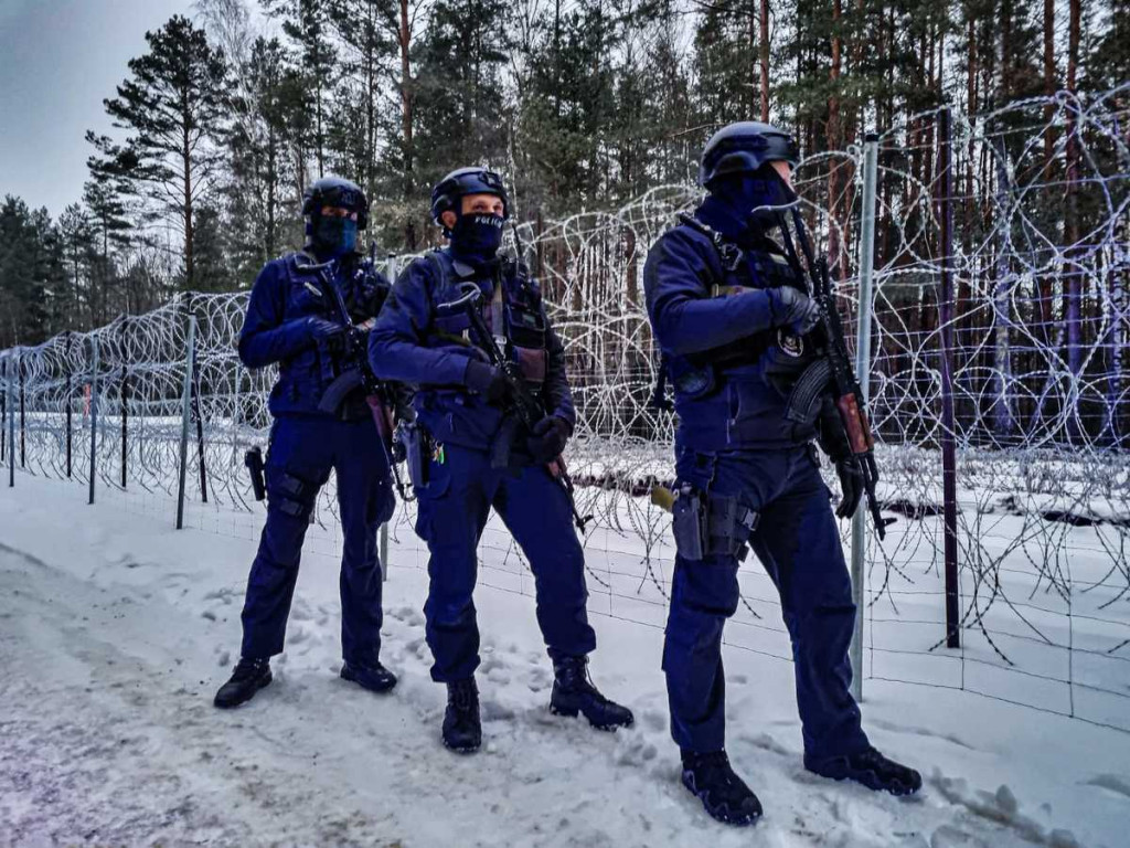 Tak wygląda służba na granicy z Białorusią