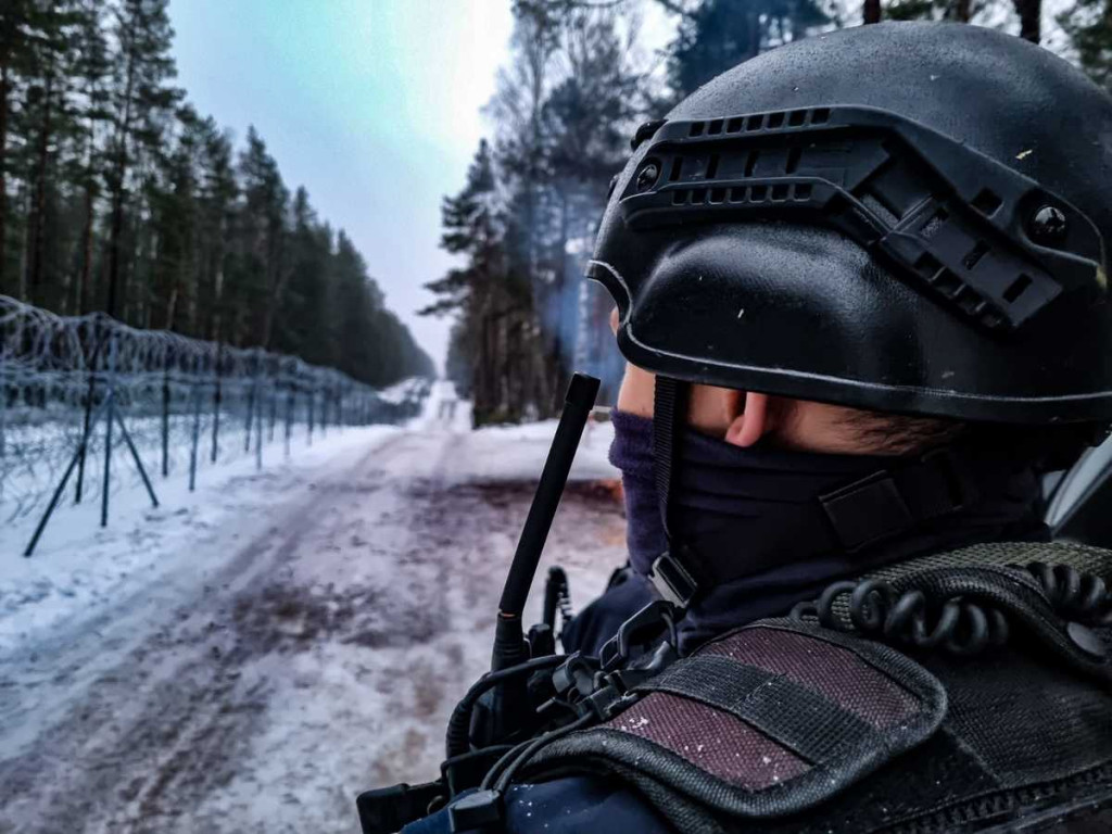 Tak wygląda służba na granicy z Białorusią