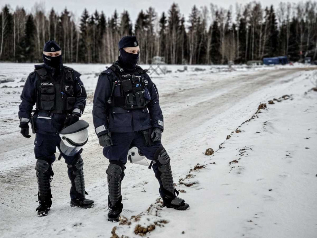 Tak wygląda służba na granicy z Białorusią