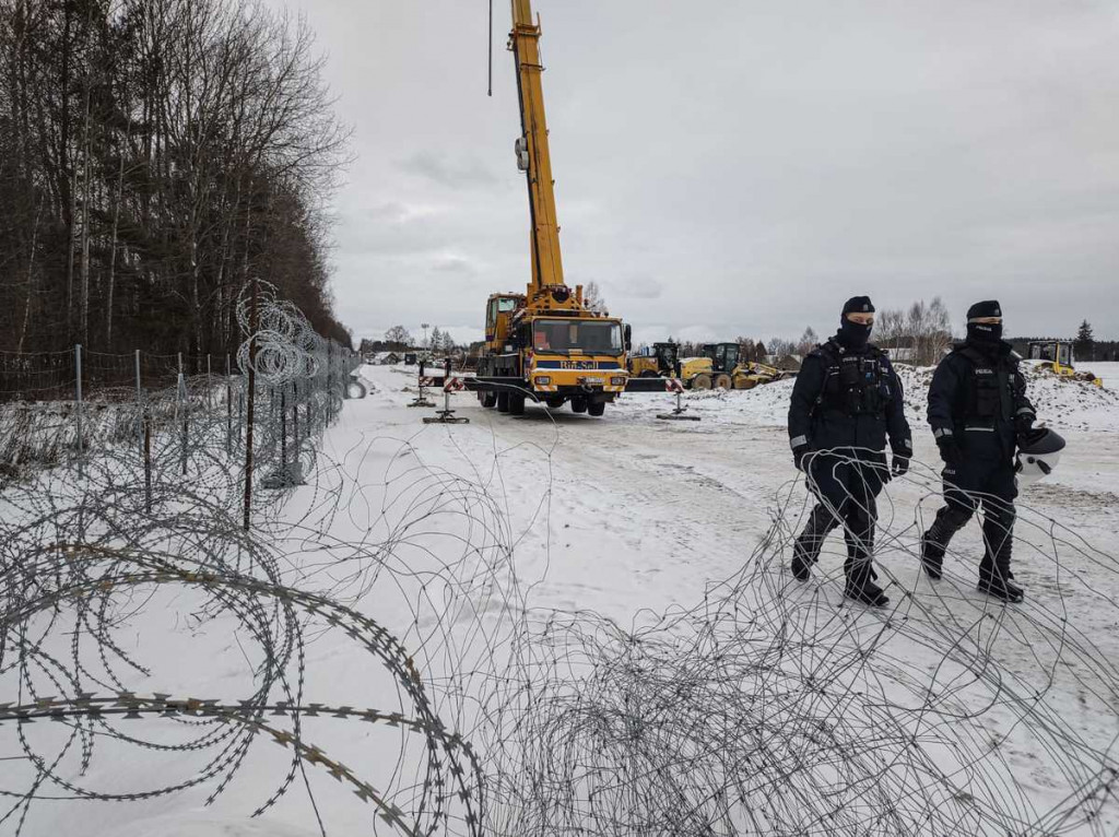 Tak wygląda służba na granicy z Białorusią