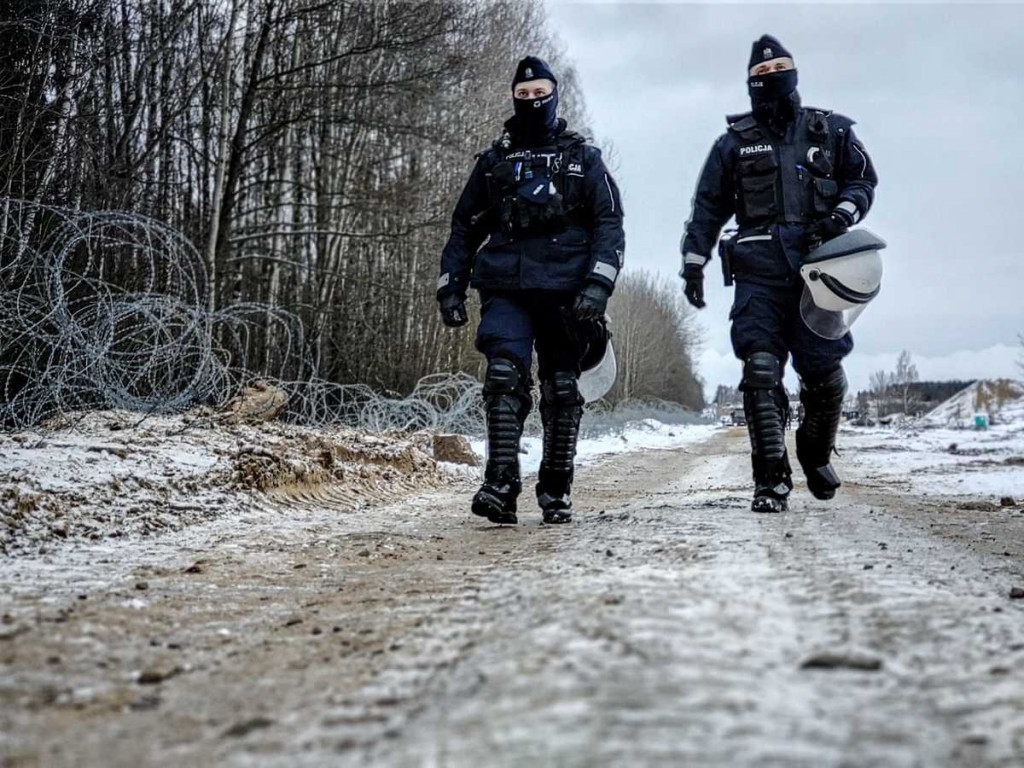 Tak wygląda służba na granicy z Białorusią