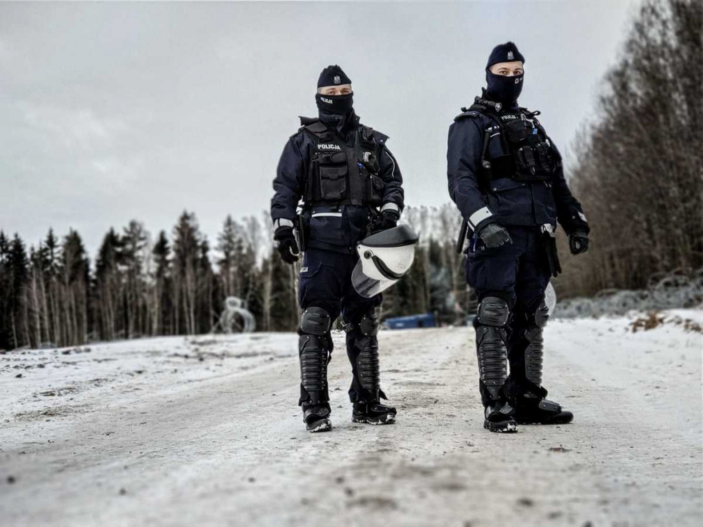Tak wygląda służba na granicy z Białorusią