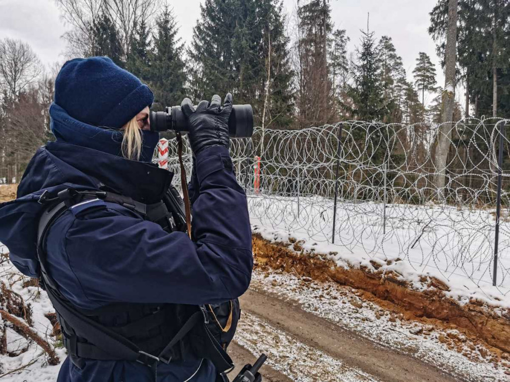 Tak wygląda służba na granicy z Białorusią