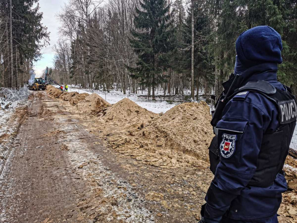 Tak wygląda służba na granicy z Białorusią