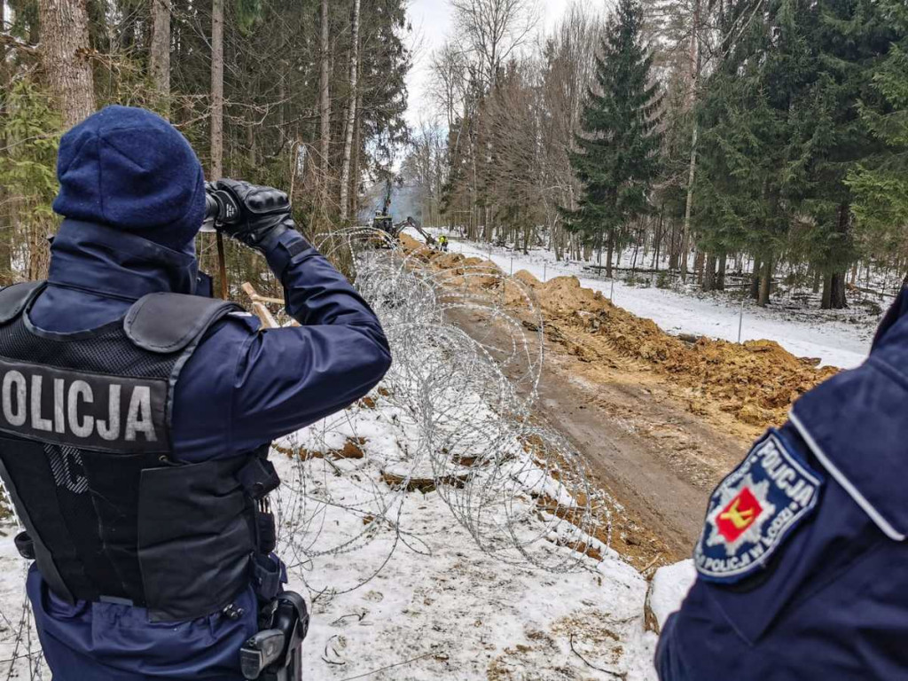 Tak wygląda służba na granicy z Białorusią