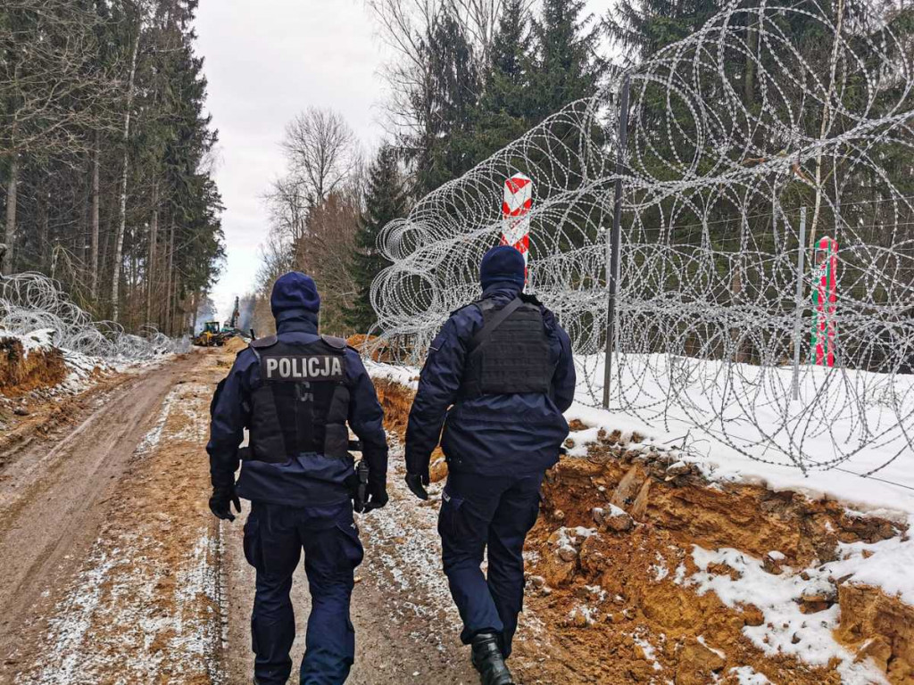 Tak wygląda służba na granicy z Białorusią