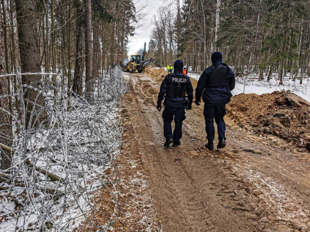 Tak wygląda służba na granicy z Białorusią