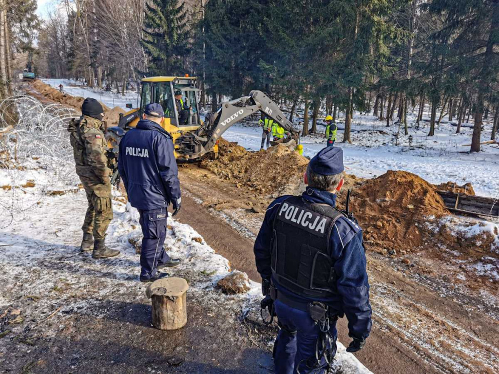 Tak wygląda służba na granicy z Białorusią
