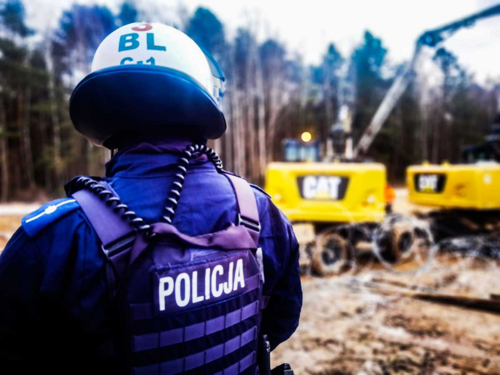 Tak wygląda służba na granicy z Białorusią