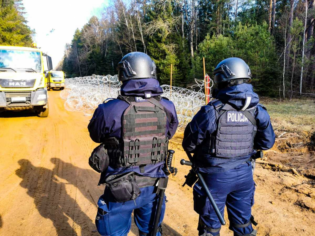 Tak wygląda służba na granicy z Białorusią