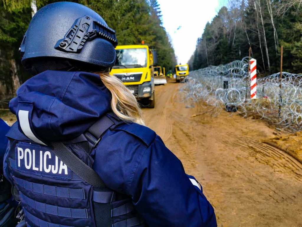 Tak wygląda służba na granicy z Białorusią