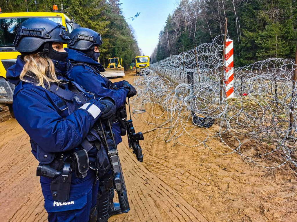 Tak wygląda służba na granicy z Białorusią