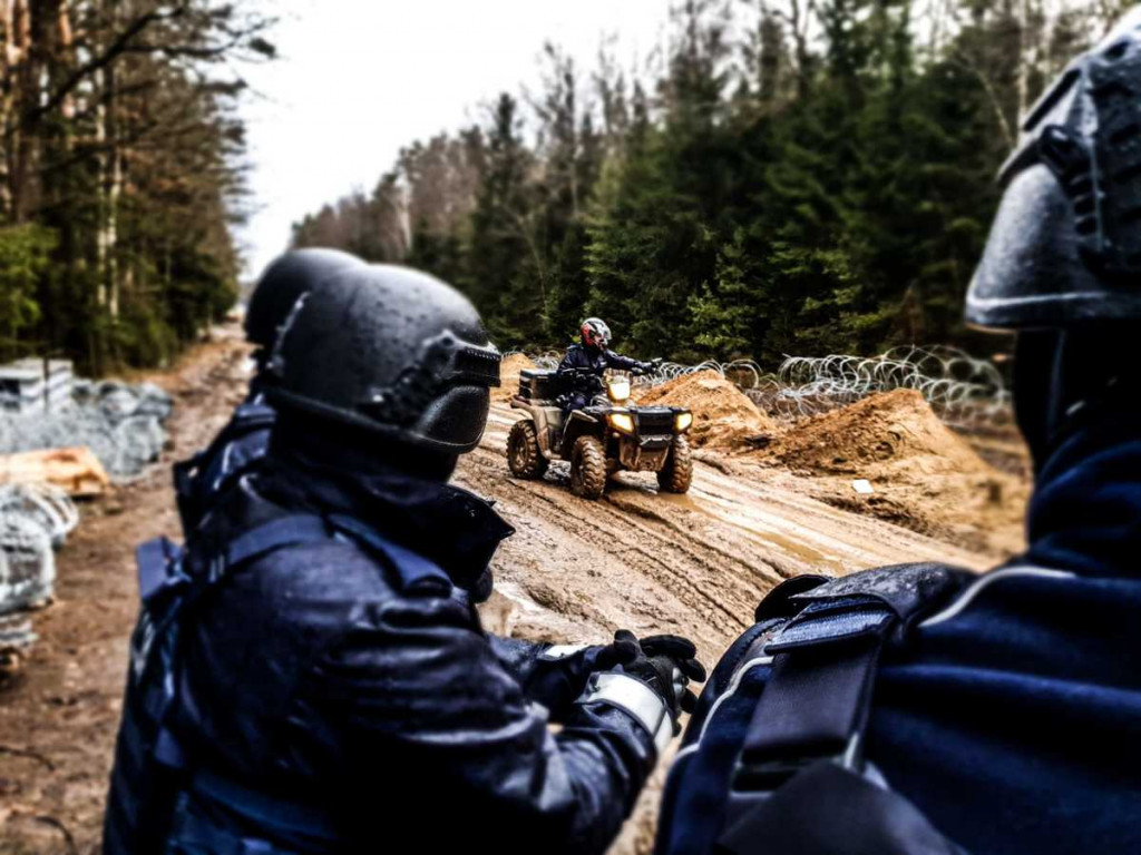 Tak wygląda służba na granicy z Białorusią