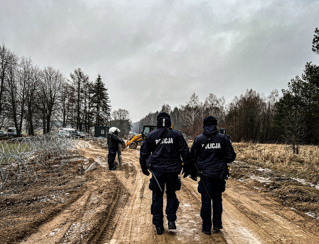 Tak wygląda służba na granicy z Białorusią