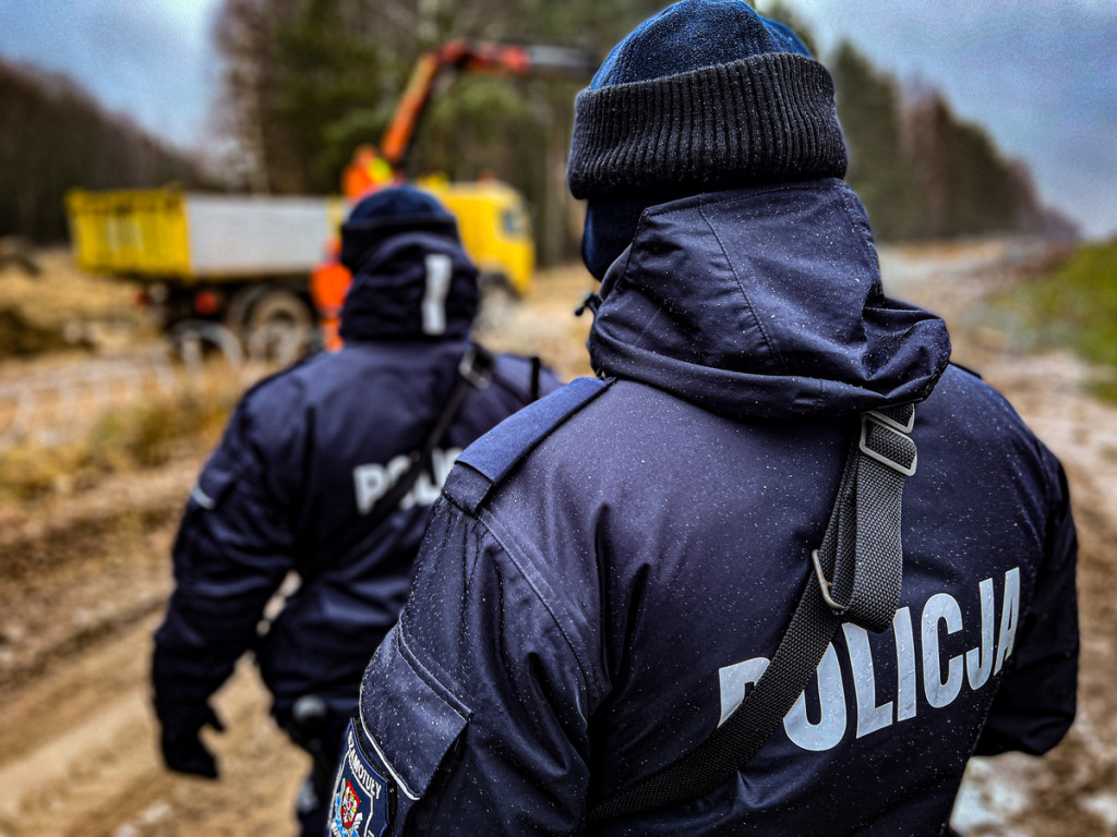 Tak wygląda służba na granicy z Białorusią