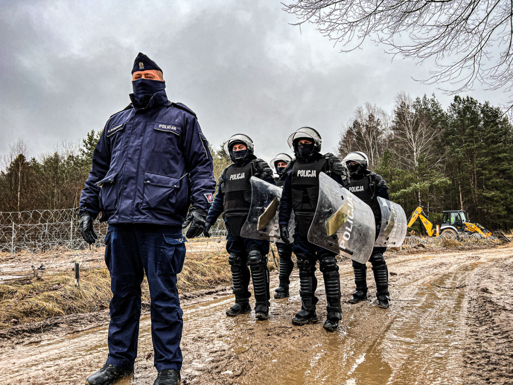 Tak wygląda służba na granicy z Białorusią