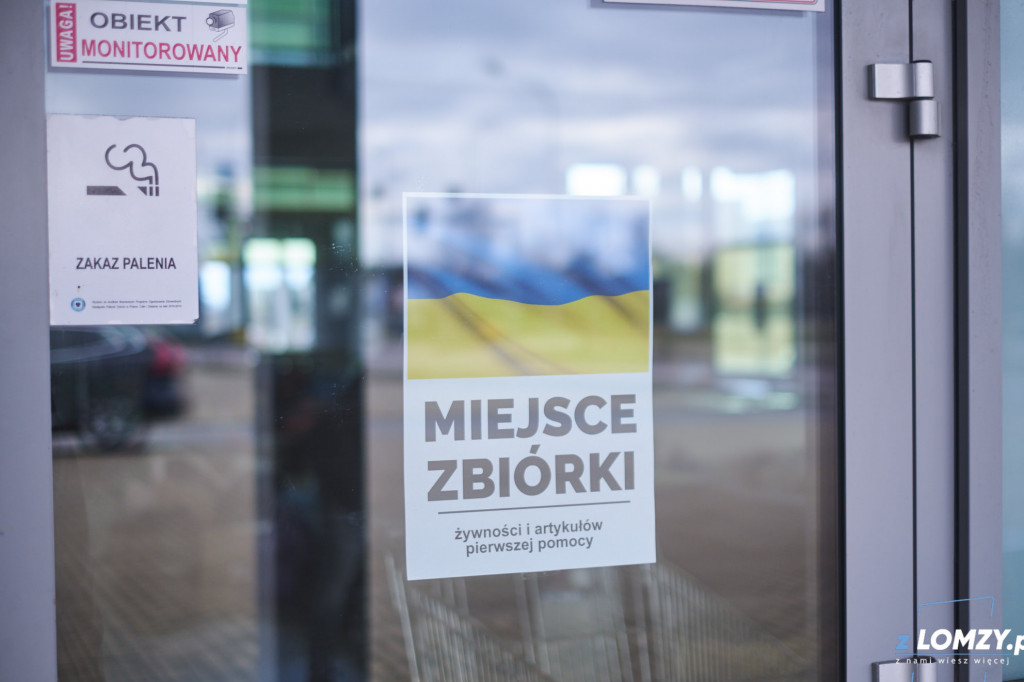 Łomżyniacy pomagają Ukraińcom!