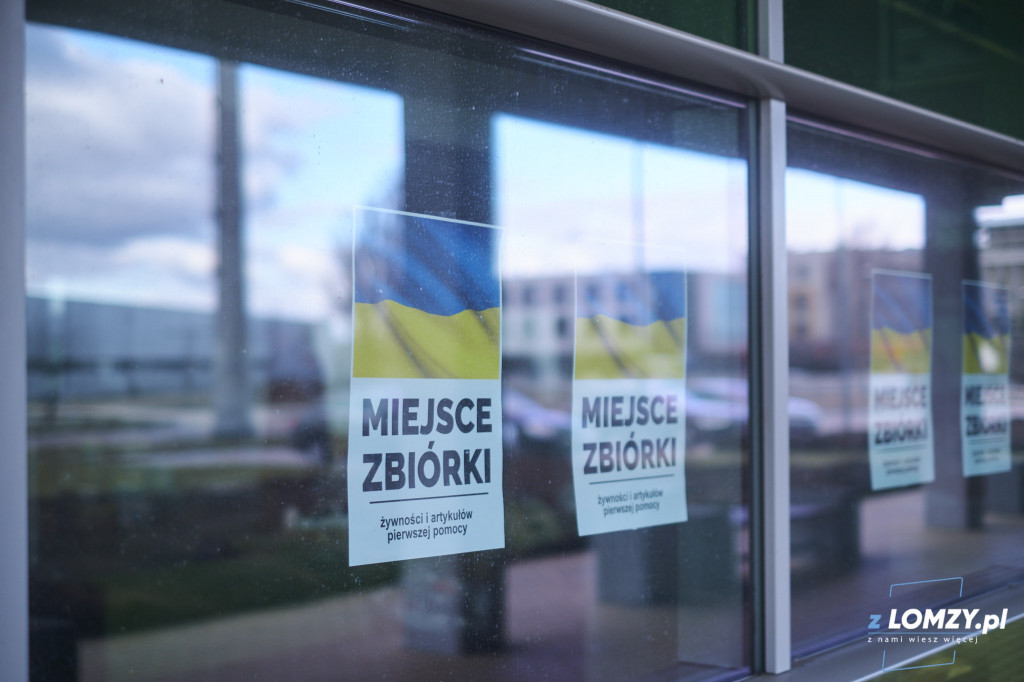 Łomżyniacy pomagają Ukraińcom!