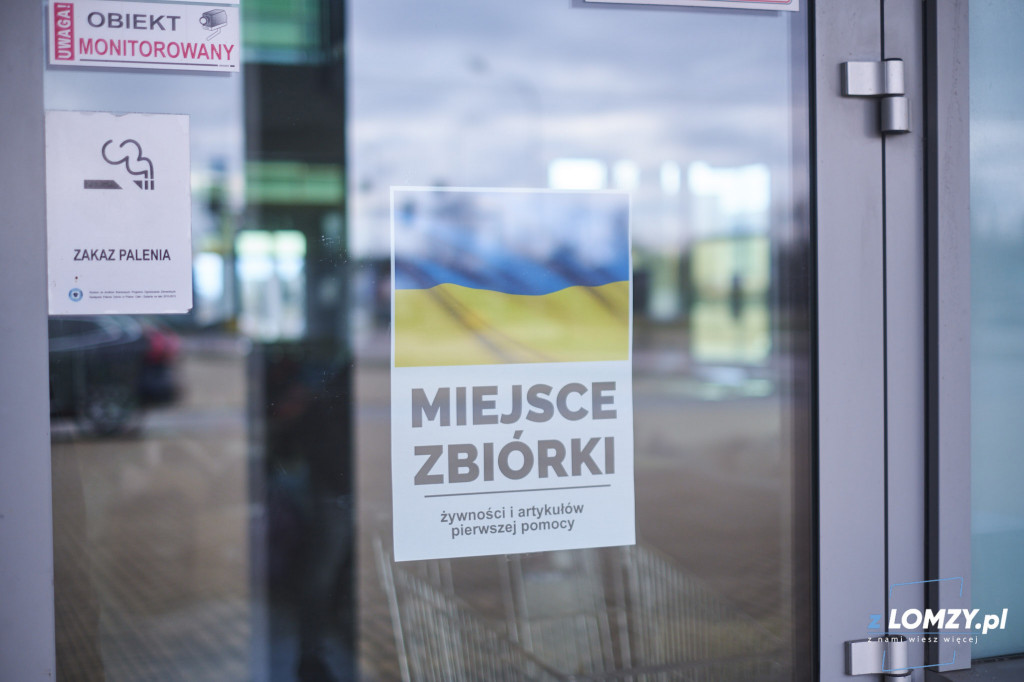 Łomżyniacy pomagają Ukraińcom!