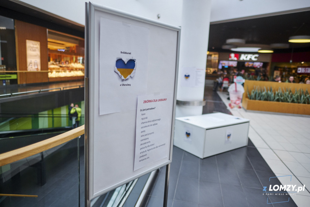 Łomżyniacy pomagają Ukraińcom!