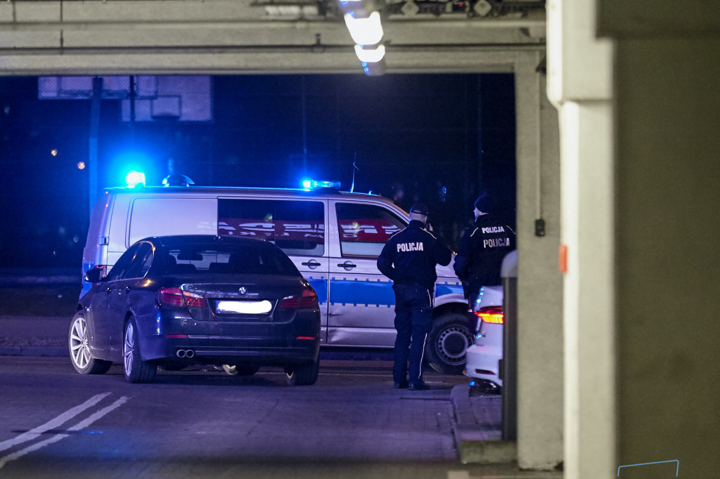 Wyjeżdżała z parkingu - wjechała w radiowóz