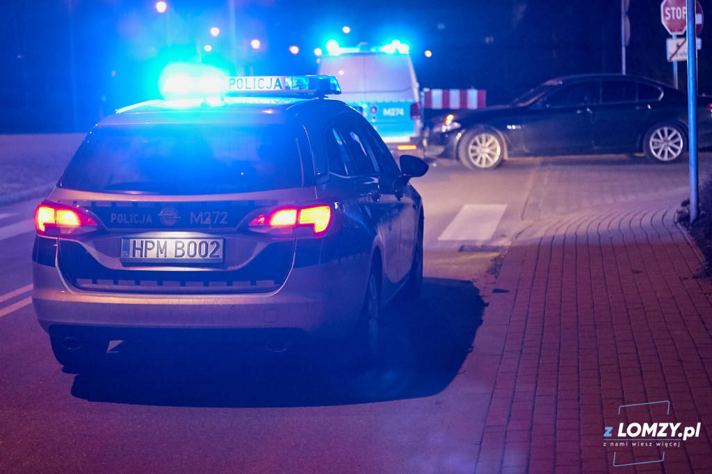 Wyjeżdżała z parkingu - wjechała w radiowóz