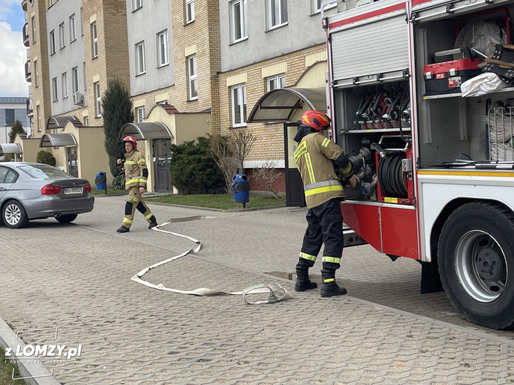 Zadymienie na Rycerskiej