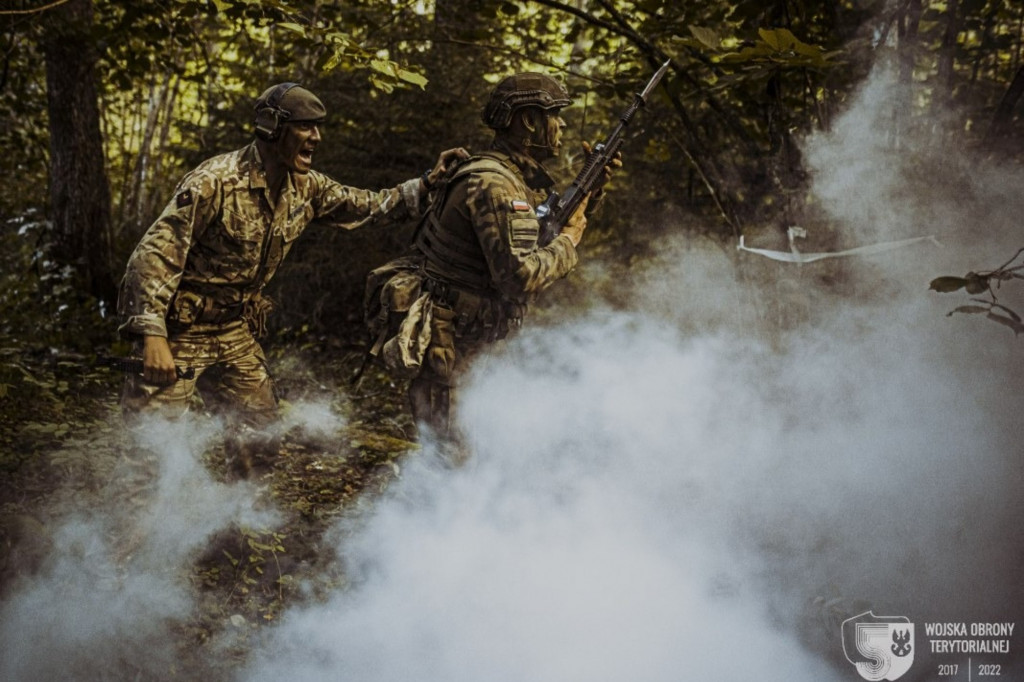 Podlascy Terytorialsi szkolą się z żołnierzami NATO