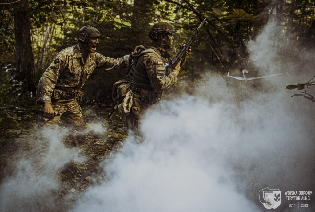 Podlascy Terytorialsi szkolą się z żołnierzami NATO