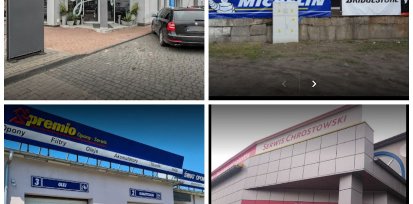 Łomża: Gdzie najlepiej zmienić opony? Ranking Google