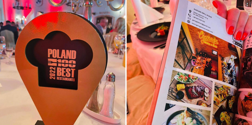 Dwie restauracje z Łomży na liście Poland 100 Best Restaurants 2022