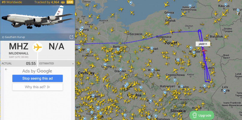 SCREEN flightradar24.com