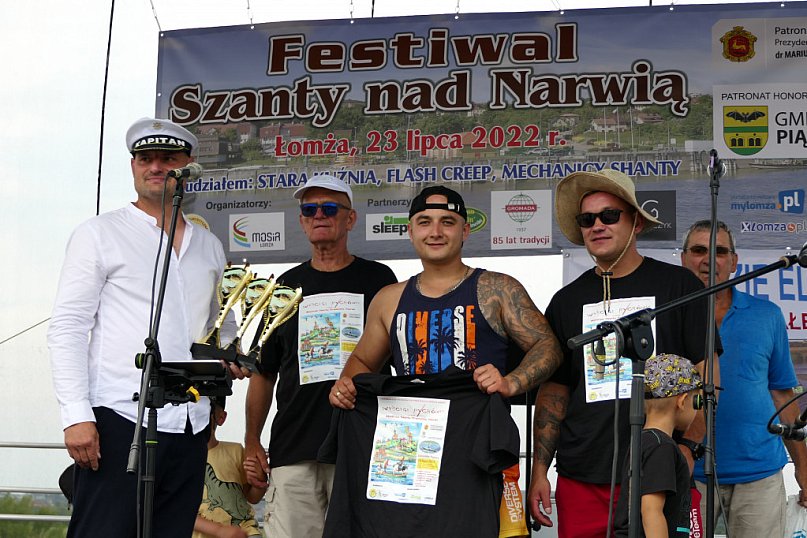 Muzyczna sobota, czyli &quot;Szanty nad Narwią&quot; [FOTO]